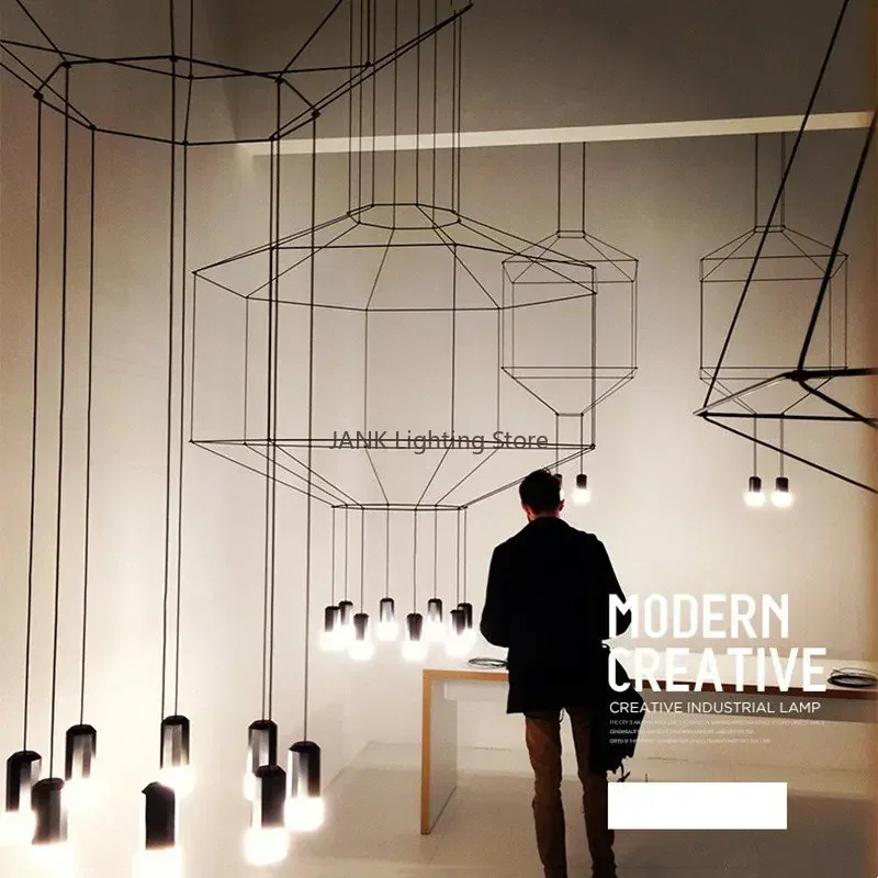 ثريا LED عصرية إبداعية للدرج،  - مراجعة Interior Design Elements وسعره